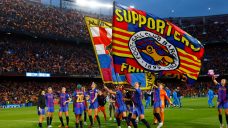 Camp Nou breaks own record for women’s game with 91,648 fans
