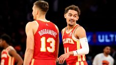 Hornets’ Bridges throws mouthpiece into stands during play-in loss to Hawks