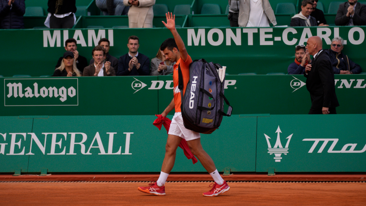 Djokovic loses clay-court opener with stunning loss at Monte Carlo Masters