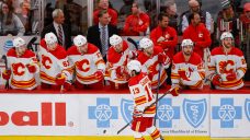 Gaudreau scores 600th point to help Flames beat Blackhawks