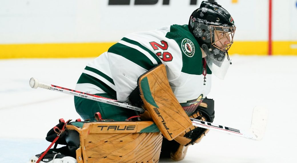 Hockey Wilderness on X: EXCLUSIVE: First look of Marc-Andre Fleury in a Wild  jersey. #mnwild  / X