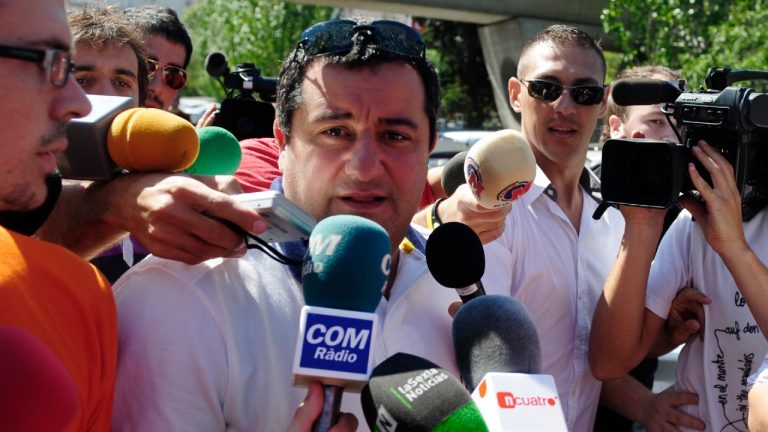 Mino Raiola, who made millions in negotiating the contracts of football's biggest stars, has died aged 54. (Manu Fernandez/AP)