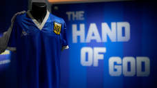 Goal! Maradona’s ‘Hand of God’ shirt sets auction record