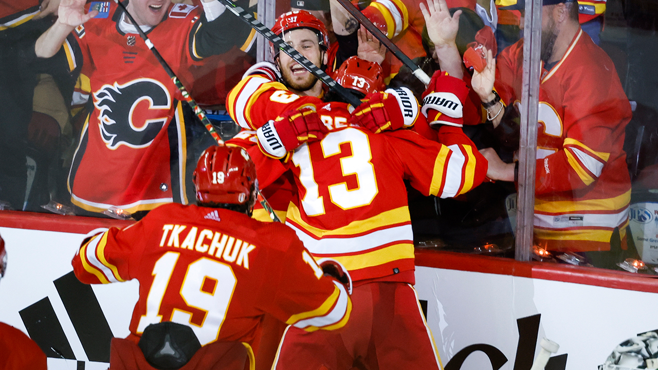 Gaudreau scores in overtime to lead Flames past Stars in Game 7