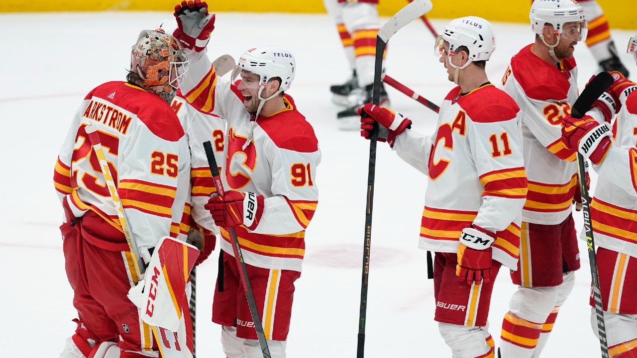 Flames finally flex offensive chops with sustained pressure in Game 4 win