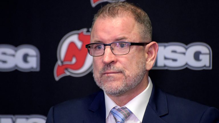 New Jersey Devils general manager Tom Fitzgerald (Bill Kostroun/AP)