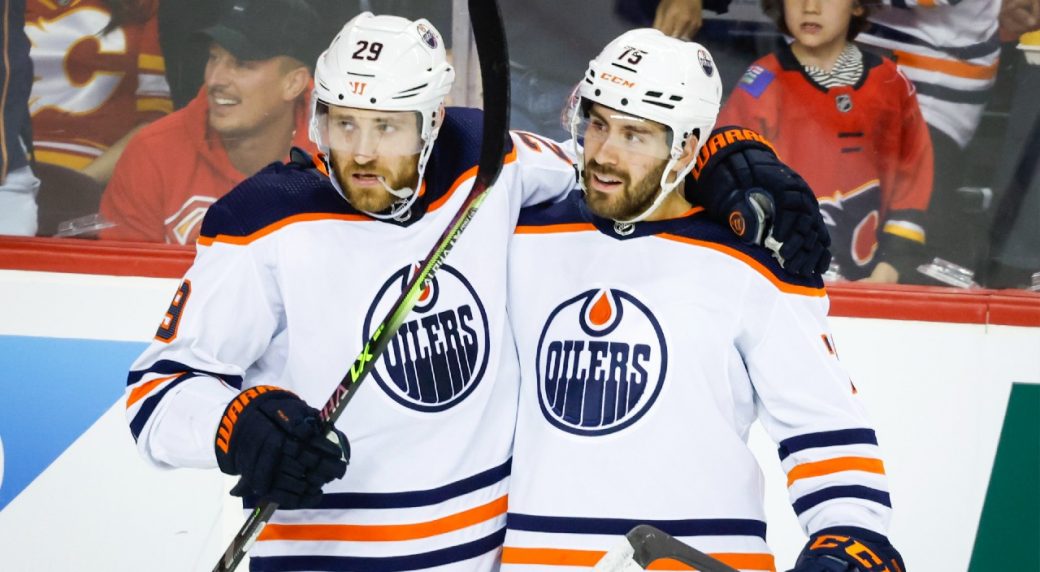 Oilers, Flames set NHL playoff record with four goals in 71 seconds