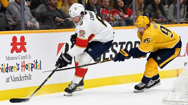 Ben Chiarot Florida Panthers fined head-butting Tampa Bay Lightning Ross  Colton Game 1 