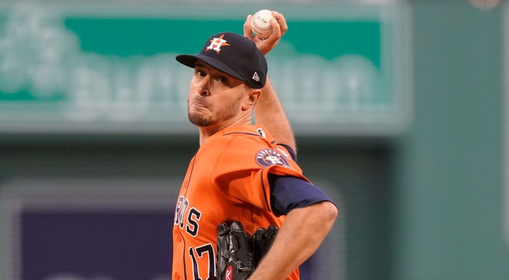Astros RHP Jake Odorizzi stretchered off field in game vs. Red Sox - Sportsnet.ca