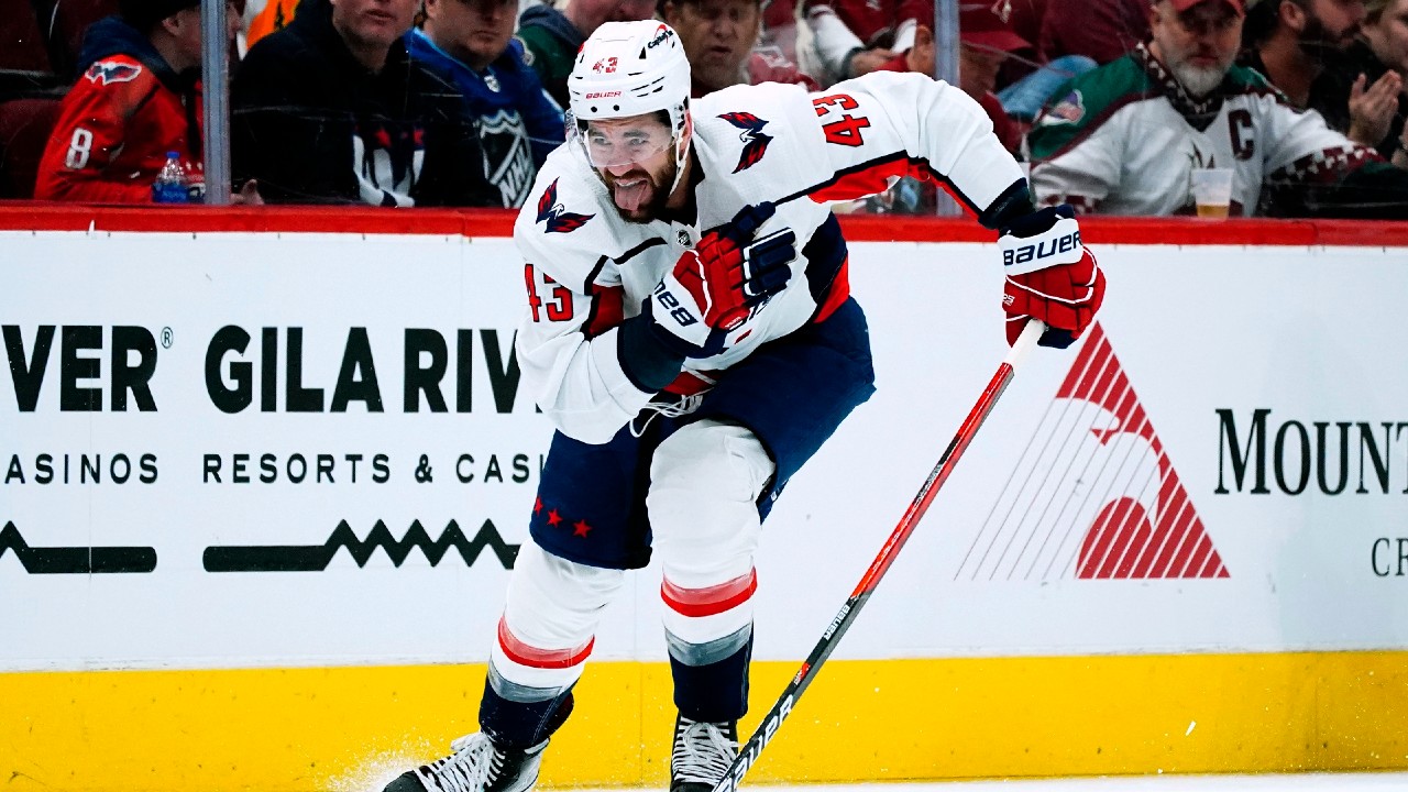 Capitals' Wilson exits with lower-body injury against Avalache