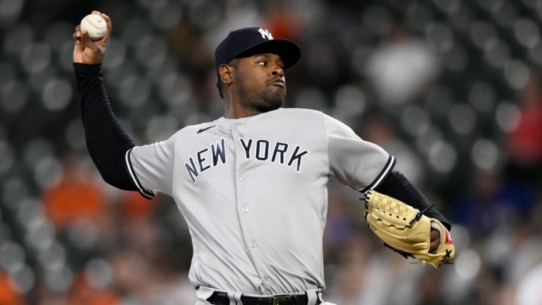 New York Yankees starting pitcher Luis Severino (Nick Wass/AP)