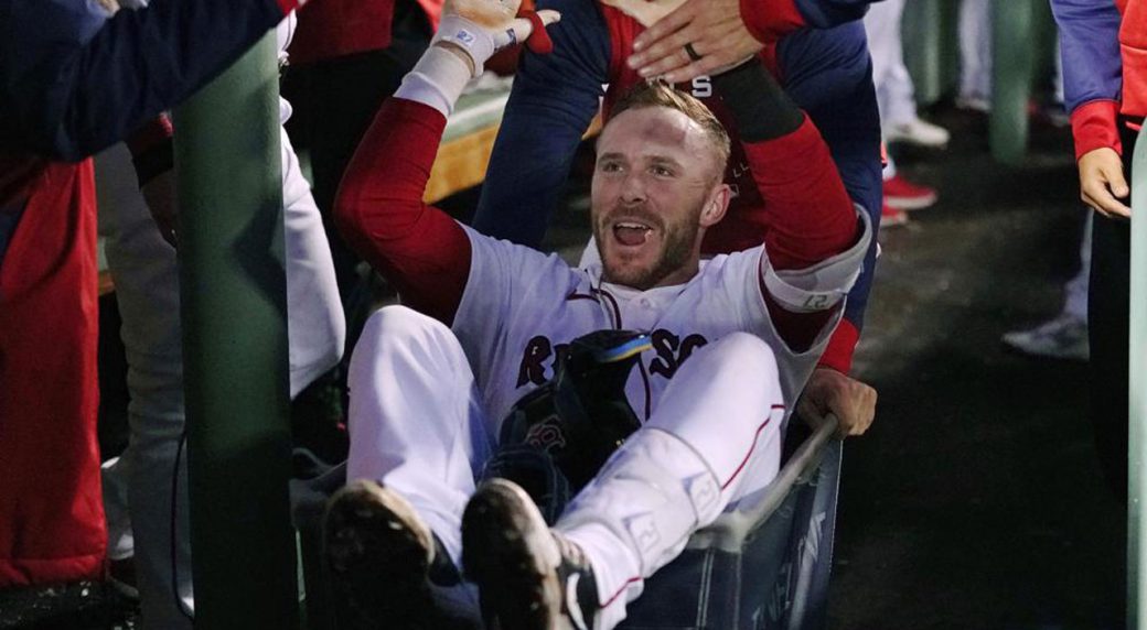 Trevor Storey frappe trois de ses coéquipiers avec les Red Sox dans une victoire contre les Mariners