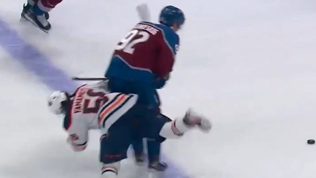 Rasmus Andersson Delivers Headbutt To Kailer Yamamoto During Scrum 
