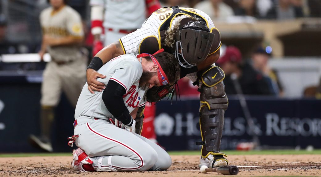 Bryce Harper Homers As Phillies Avoid Being Swept By Dodgers To