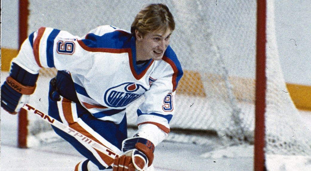 Wayne Gretzky of the Campbell Conference and the Edmonton Oilers