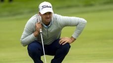 Clark leads Canadian Open after first round as controversy continues in golf world