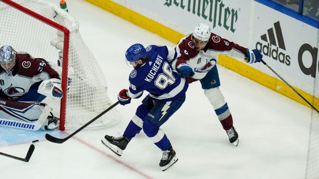 MacKinnon’s lack of goals in Final concerning as Avalanche let Lightning back in