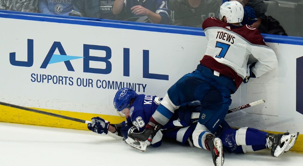 Lightning call out 'dangerous' hit on Kucherov after Game 3 injury