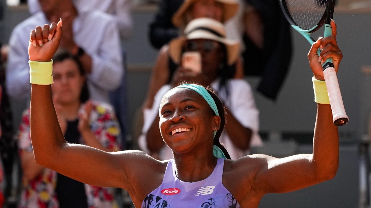 Coco Gauff. (Michel Euler/AP Photo)