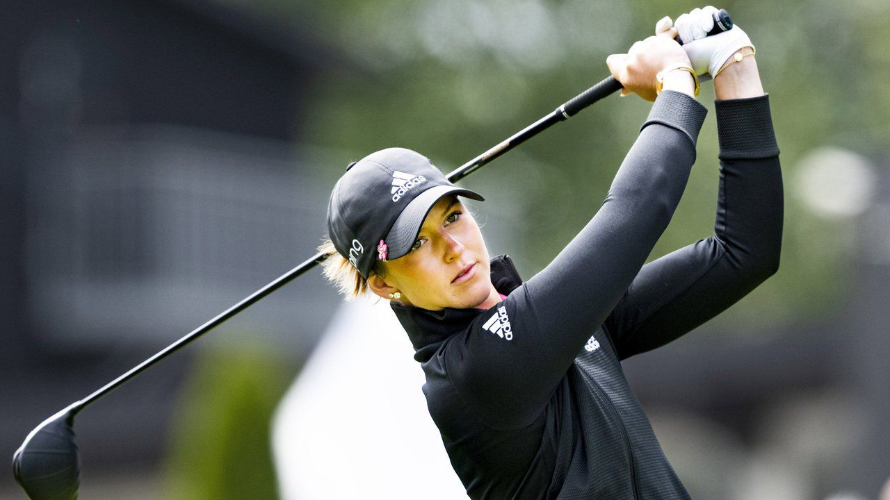 Grant becomes first female golfer to win on European tour