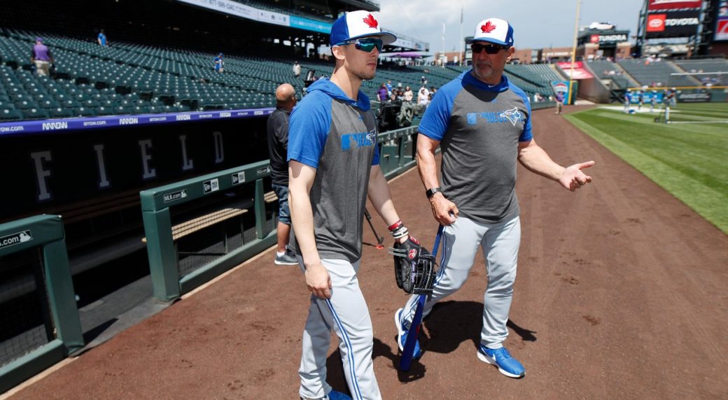 Blue Jays hitting coach Martinez thrown out during lineupcard exchange