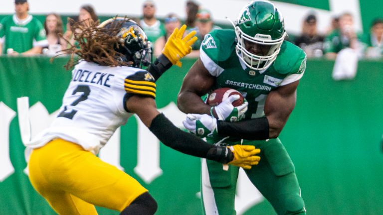 Toronto signed defensive backs Tunde Adeleke and Kerfalla Exume, linebacker Fraser Sopik and fullback Albert Awachie on Tuesday. (Heywood Yu/CP)