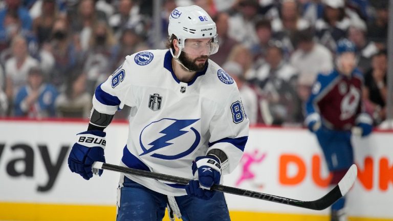 Tampa Bay Lightning right wing Nikita Kucherov. (John Locher/AP)