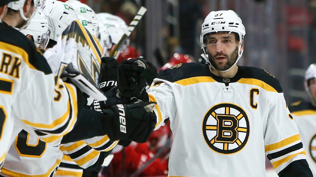 All about Bruins star Patrice Bergeron with stats and contract