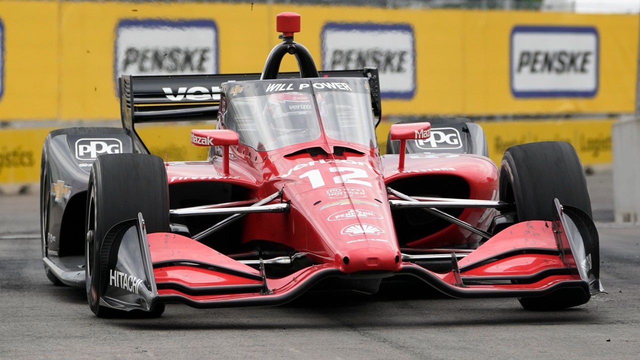 Will Powell Racing Will Power gives Penske, Chevrolet win in final Belle Isle race ...