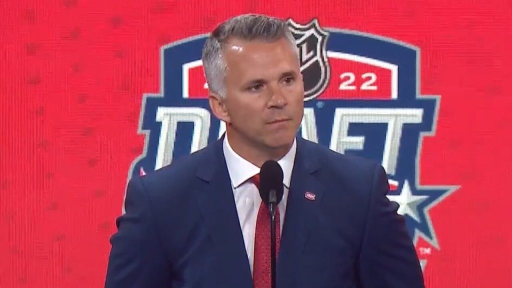 'Just keep pushing': Martin St. Louis gives advice to players in pre-draft speech