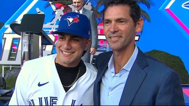 Barriera vows to make teams regret passing him up after Blue Jays take him at No. 23