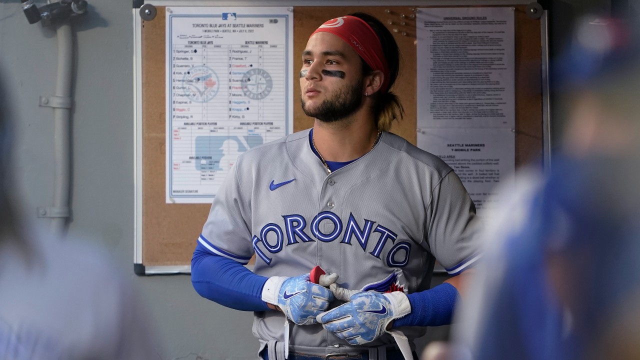 bichette blue jays jersey