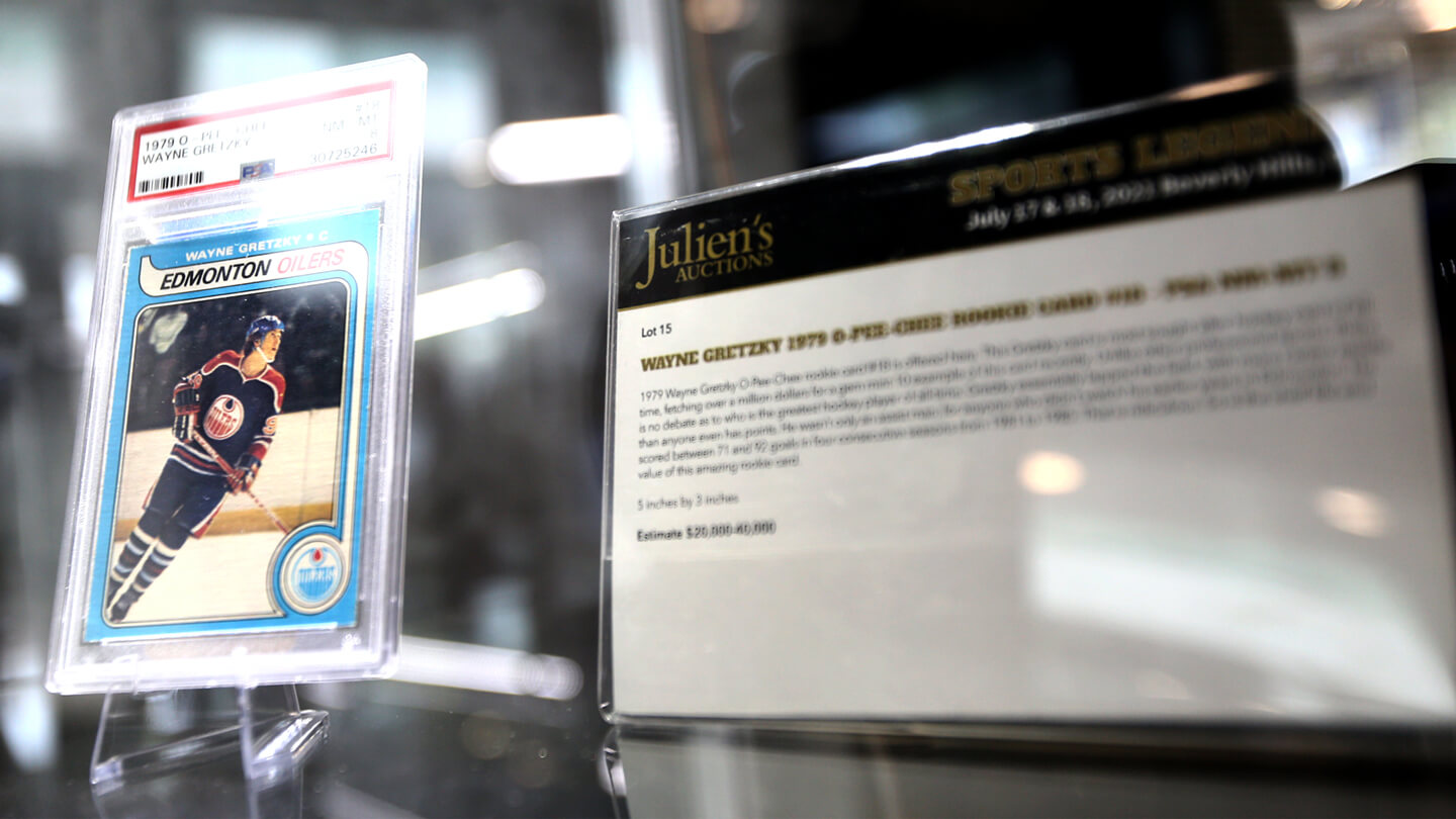 At $1.29 Million, Wayne Gretzky Rookie Card Sets Record For Most