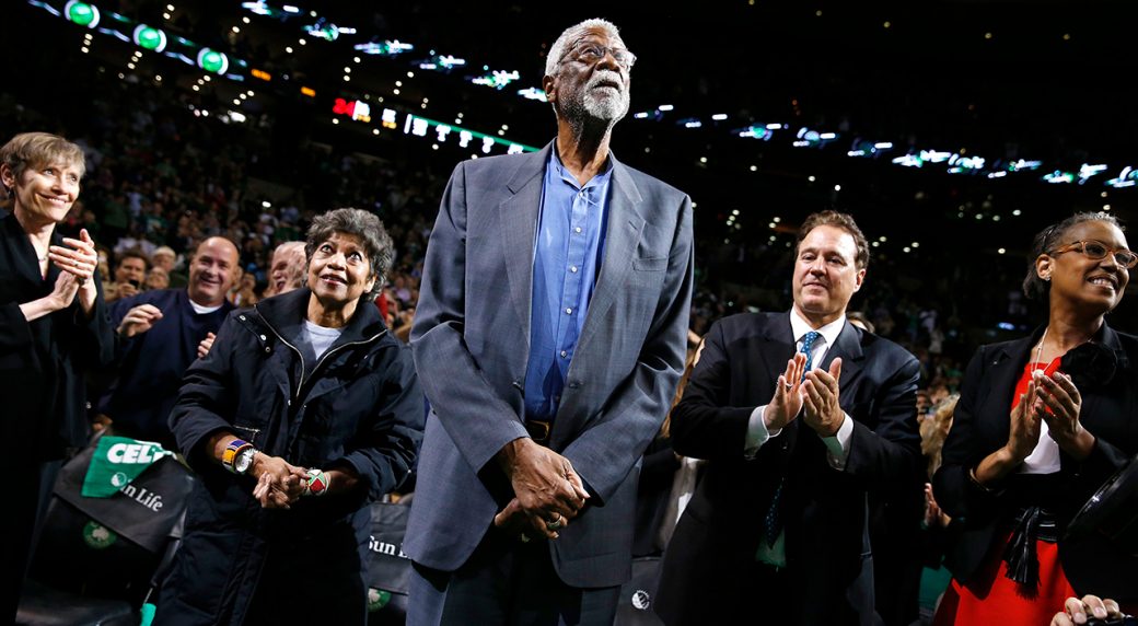 Will LeBron James change his number on Lakers? NBA retires Bill Russell's  No. 6 jersey - AS USA