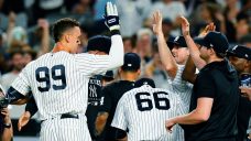 Judge ties Mantle’s record with third walk-off of year, lifts Yankees over Royals