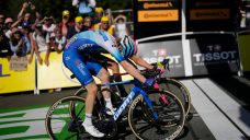 Magnus Cort Nielsen wins Tour de France Stage 10 in the Alps