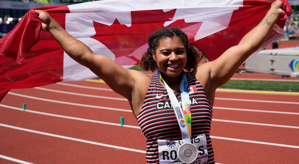 Canada's Rogers wins historic silver in women's hammer throw at world  championships