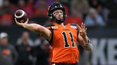 Lions lose another quarterback to injury, fall to Roughriders at home