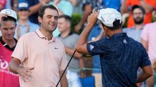 Schauffele’s burst cuts into Scheffler lead at Tour Championship