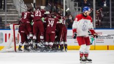 Latvia beats Czechia to reach quarterfinals at WJC