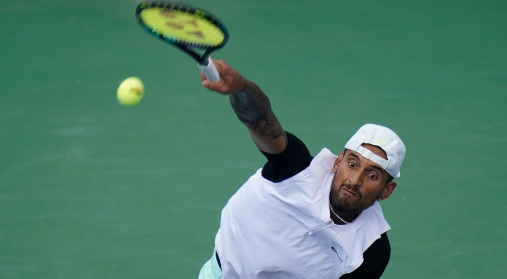 Kyrgios concludes match, poised for more at steamy Citi Open Kyrgios concludes match, poised for more at steamy Citi Open