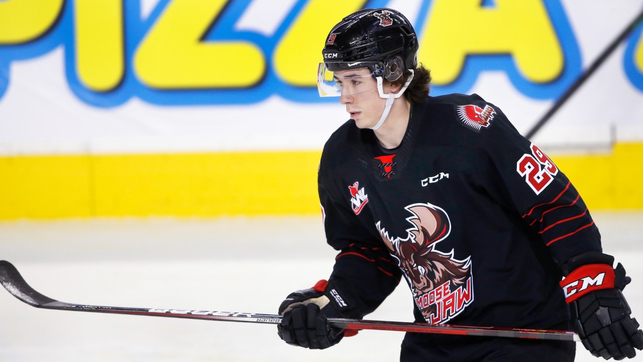 Rookie star with Mooseheads rockets up NHL draft rankings