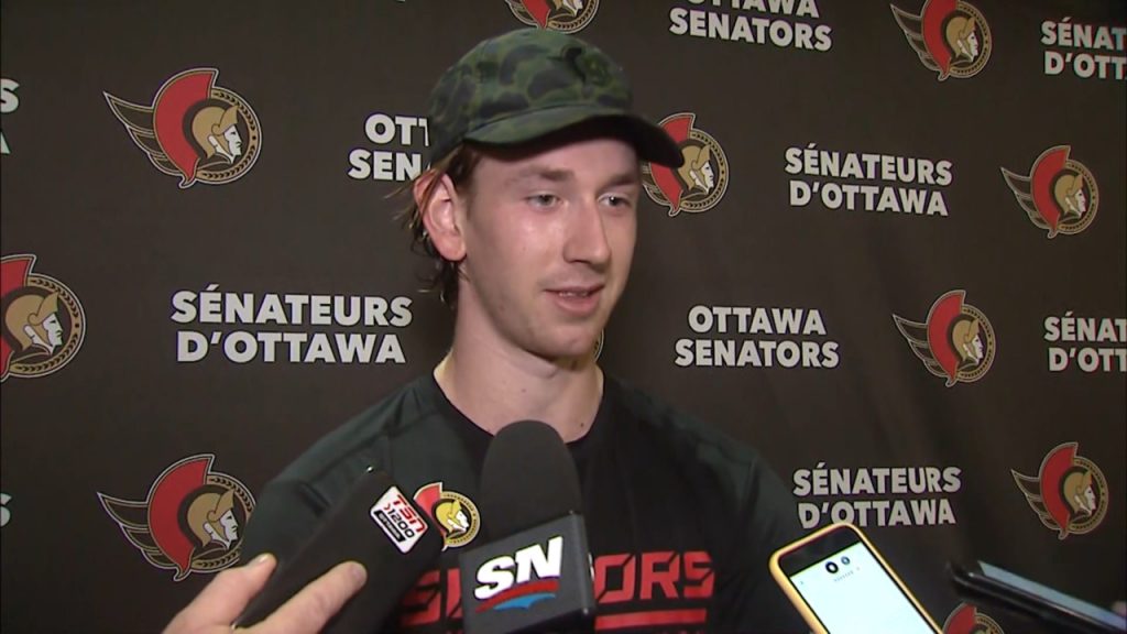 Mendes: What I learned about Senators prospects Jake Sanderson and