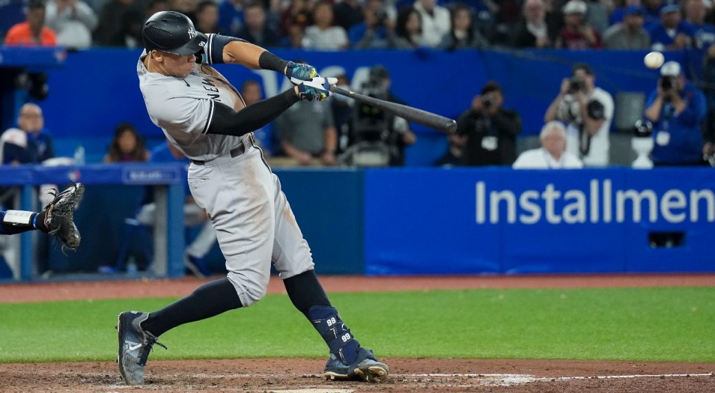 Yankees’ Aaron Judge hits 61st home run to tie Roger Maris’ AL record