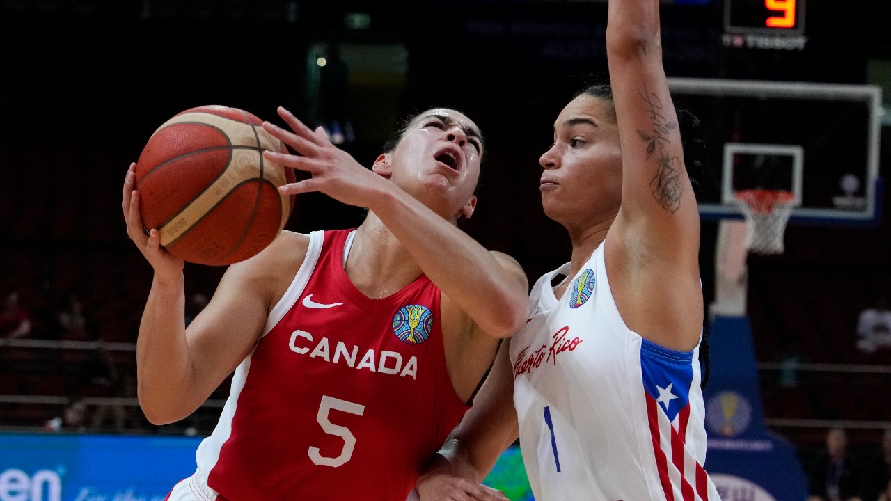 Le Canada écrase Porto Rico en quart de finale de la Coupe du monde de basketball féminin FIBA