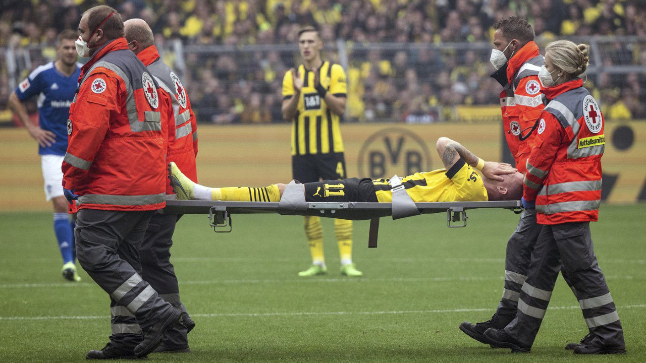 Eine Sprunggelenksverletzung lässt die WM von Marco Reus für Deutschland zweifeln