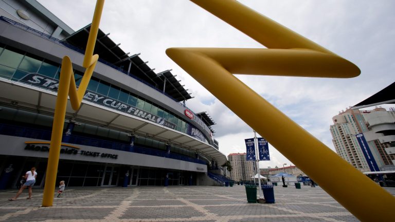 Amalie Arena in Tampa, Fla. (AP)