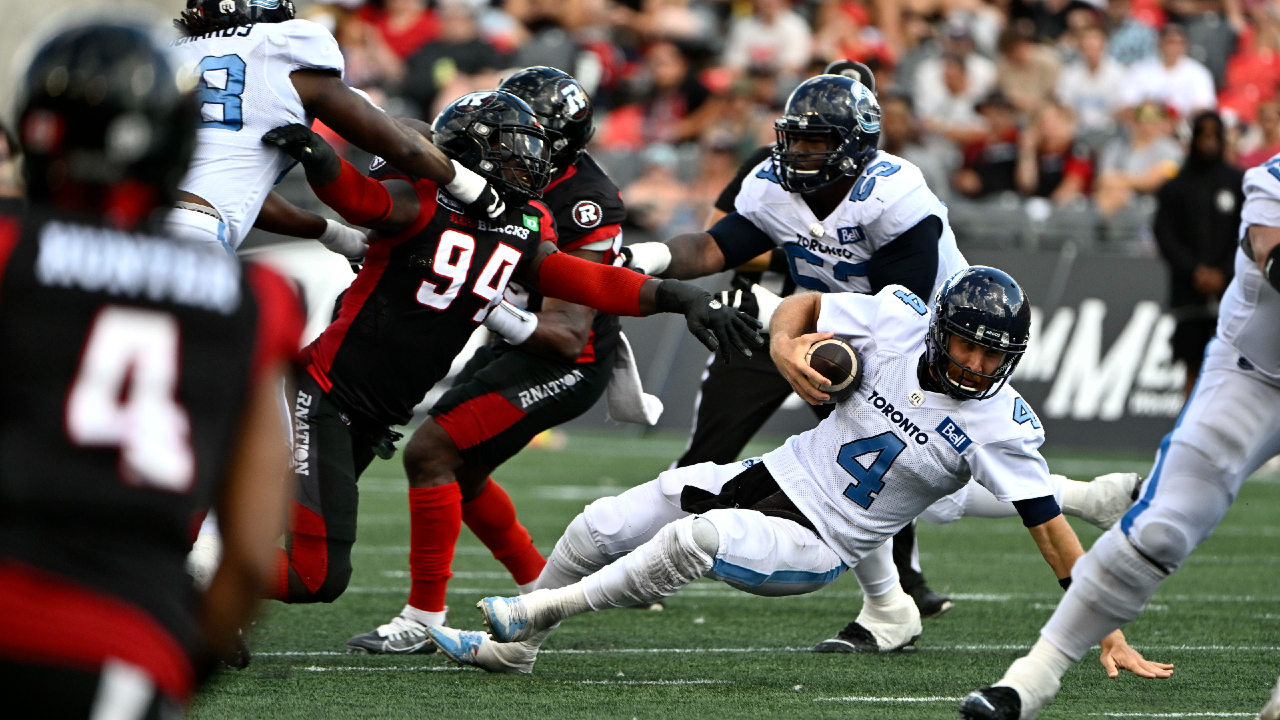 Argonauts snap Redblacks win streak with victory, further gap in East  Division