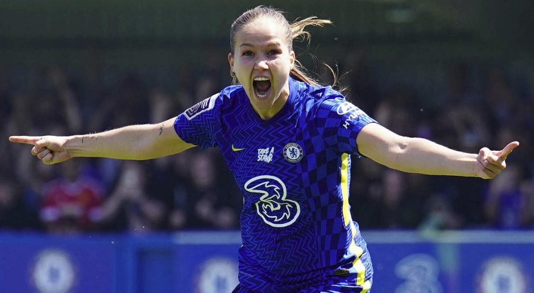 Record crowd watches Chelsea beat Man United in Women’s FA Cup final