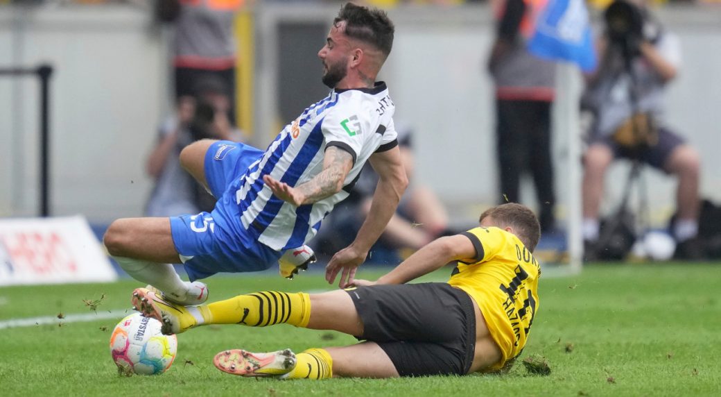 Richter scores first goal since tumour treatment in Hertha win Richter scores first goal since tumour treatment in Hertha win